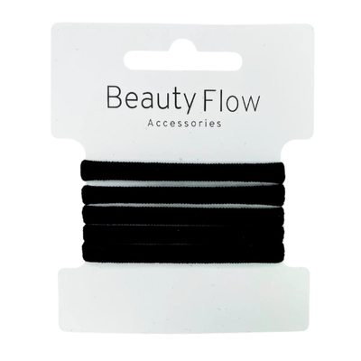 Beauty Flow Tilli Soft Hairtie - Black