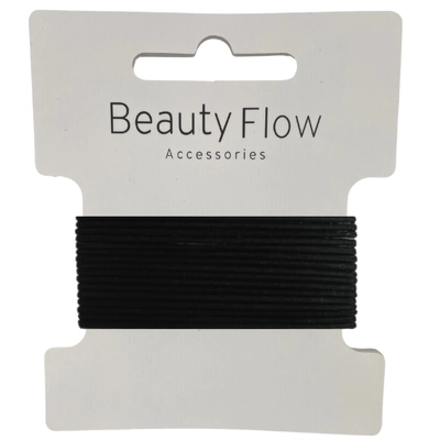 Beauty Flow Basic Hairtie 15 Pieces - Black