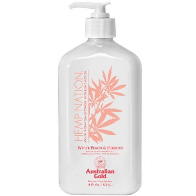 Australian Gold Hemp Nation Bodylotion White Peach & Hibiscus 535 ml