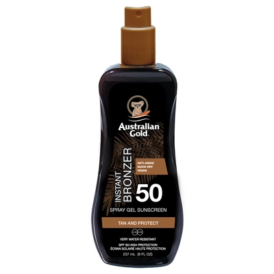 Australian Gold Instant Bronzer Spraygel SPF 50 - 237 ml