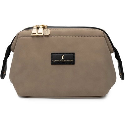 Coming Copenhagen Mia Cosmetic Bag Medium - Warm Taupe