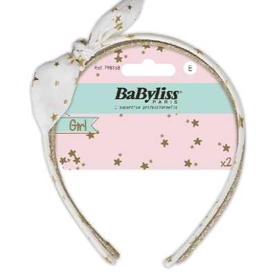 BaByliss KIDS Bow Headband (1687) 2 Pieces
