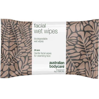 Australian Bodycare Face Wet Wipes 24 Pieces