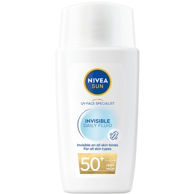Nivea Invisible Fluid SPF 50+ - 40 ml