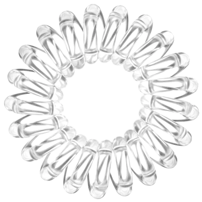 Invisibobble Extra Care 3 Pieces - Crystal Clear