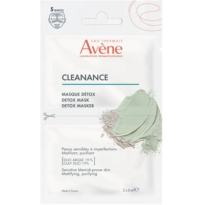 Avène Cleanance Detox Mask 2 x 6 ml