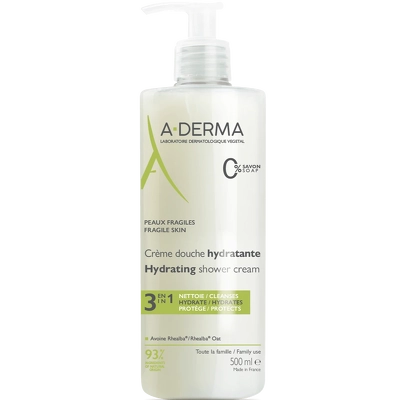 A-DERMA Hydrating Shower Cream 500 ml