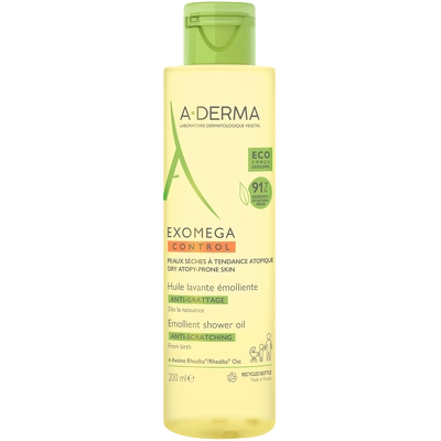 A-DERMA Exomega Control Shower Oil 200 ml