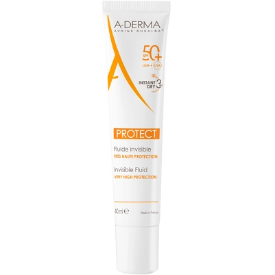 A-DERMA Protect Invisible Fluid SPF 50+ - 40 ml