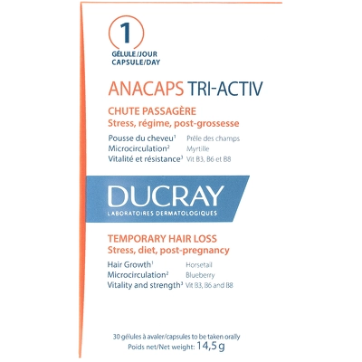 DUCRAY Anacaps Tri-Activ 30 Pieces
