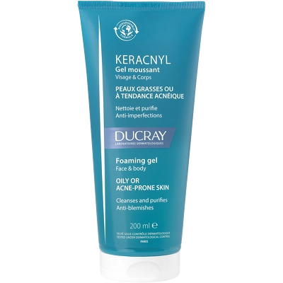 DUCRAY Keracnyl Foaming Gel 200 ml