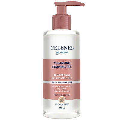 Celenes Cloudberry Cleasing Foaming Gel / Dry-Sensitive 250 ml