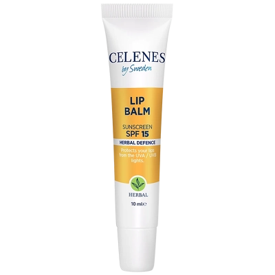 Celenes Herbal Defence Lip Balm With Sunscreen SPF 15 - 10 ml