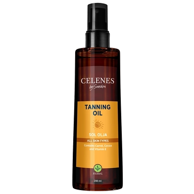 Celenes Herbal Tanning Oil 200 ml