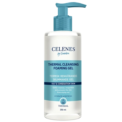 Celenes Thermal Cleasing Foaming Gel / Oily-Combination 250 ml
