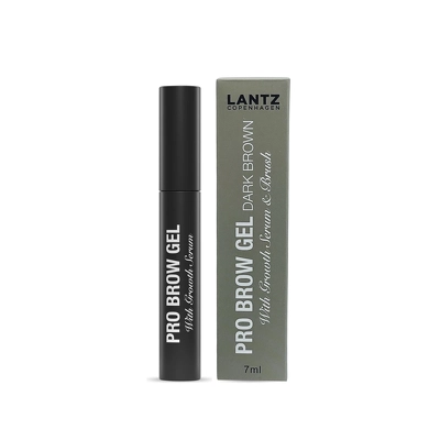 Lantz Cph Pro Brow Gel 7 ml - Dark Brown