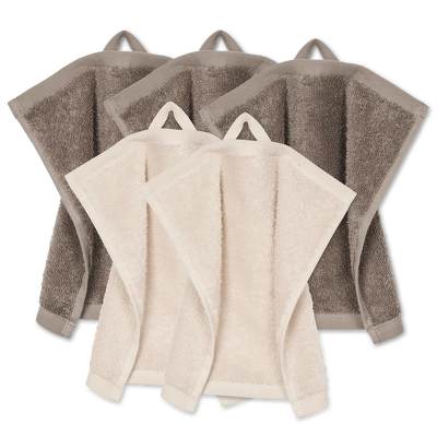 5 x Lille Kanin Cloth Terry 25x25 cm - Vælg farve