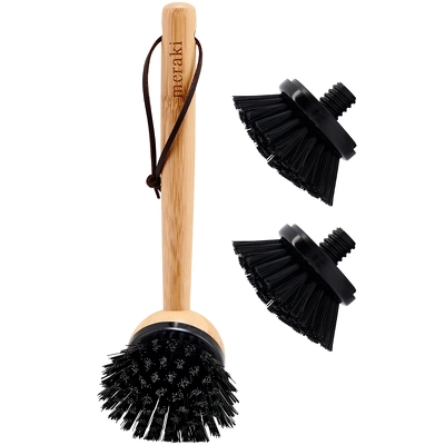 1 x Meraki Dish Brush + 2 x Replacement Dish Brushes - Choose color