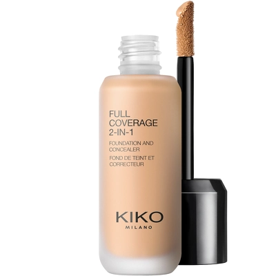 KIKO Milano Full Coverage 2-In-1 Foundation & Concealer 25 ml - WR50 Warm Rose
