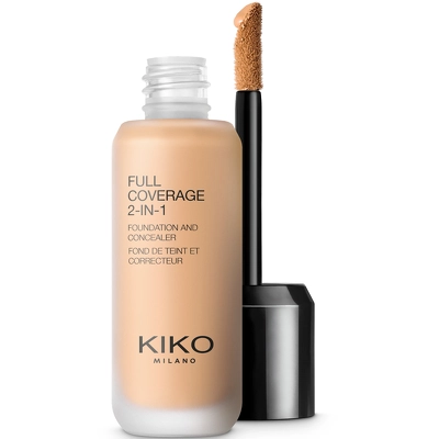 KIKO Milano Full Coverage 2-In-1 Foundation & Concealer 25 ml - WB40 Warm Beige