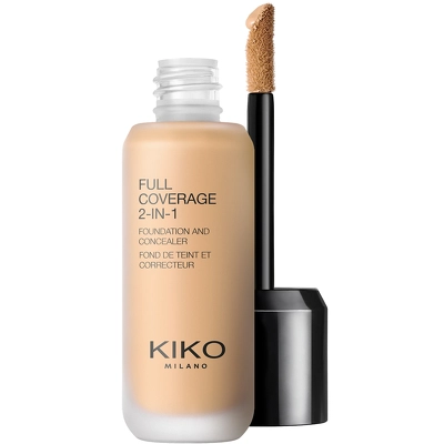 KIKO Milano Full Coverage 2-In-1 Foundation & Concealer 25 ml - N35 Neutral