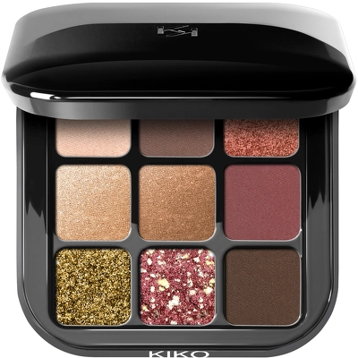 KIKO Milano Glamour Multi Finish Eyeshadow Palette 2,5 gr. - 03 Burgundy Notes