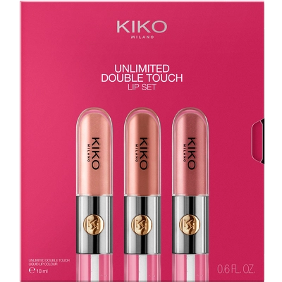 KIKO Milano Unlimited Double Touch Lip Set 18 ml - 01 Nude Attitude
