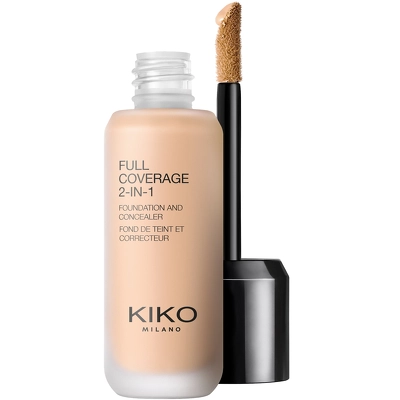 KIKO Milano Full Coverage 2-In-1 Foundation & Concealer 25 ml - N15 Neutral
