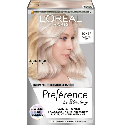 L'Oréal Paris Preference Le Blonding Acidic Toner - Platinum Ice