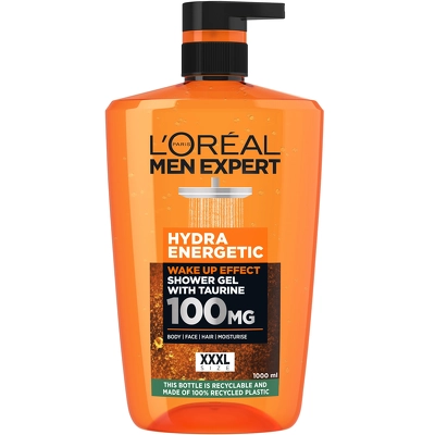 L'Oréal Paris Men Expert Hydra Energetic Shower Gel 1000 ml