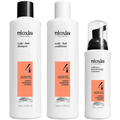 Nioxin System 4 Trial Kit 340 ml - Colored/Dry/Damaged Hair