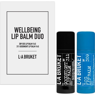 L:a Bruket 324 Wellbeing Lip Balm Duo 28 gr.