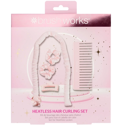 Brushworks Heatless Hair Curling Set (Limited Edition)