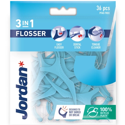 Jordan 3-in-1 flosser 36 Pieces