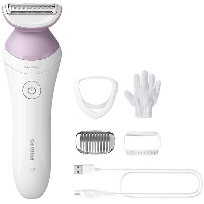 Philips Lady Shaver 6000 Series Cordless Wet & Dry Use - BRL136/00