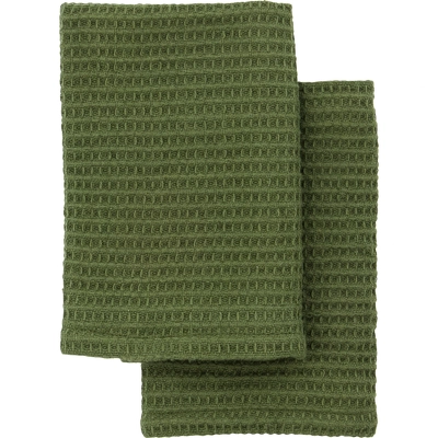 Meraki Dish Cloth 30 x 30 cm 2 Pieces - Green