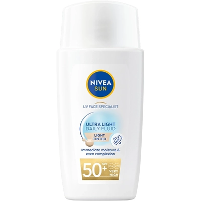Nivea Sun Daily Fluid Light Tinted SPF 50+ 40 ml