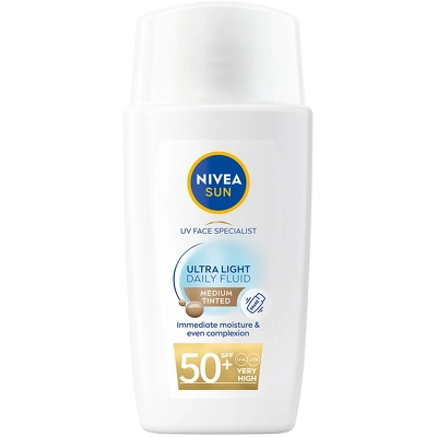 Nivea Sun Daily Fluid Medium Tinted SPF 50+ 40 ml