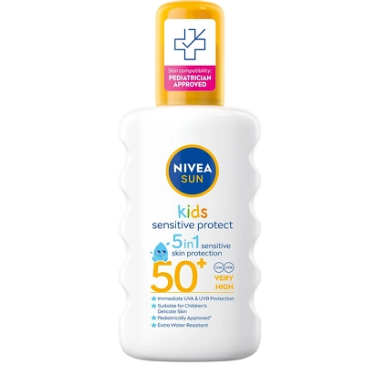 Nivea Kids Sensitive Protect & Play Sun Spray SPF 50+ 200 ml