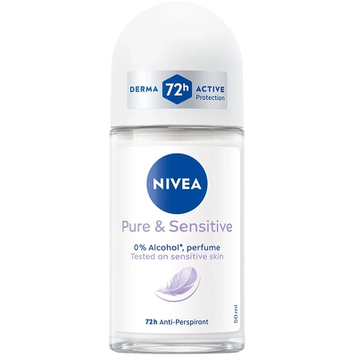 Nivea Pure & Sensitive Female Roll On 50 ml
