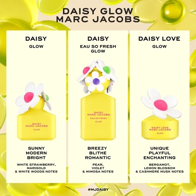 Marc Jacobs Daisy Love Glow EDT 50 ml - Se Her - Nicehair.dk
