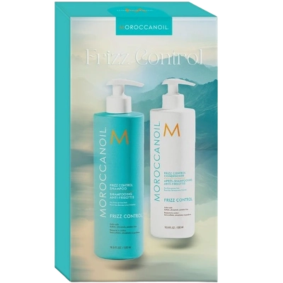 Moroccanoil Duo Box Frizz Control Shampoo + Conditioner 500 ml (Limited Edition)
