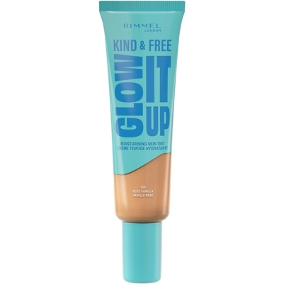 RIMMEL Kind & Free Glow It Up Skin Tint 30 ml - 150 Rose Vanilla
