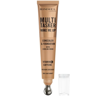 RIMMEL Multi Tasker Wake Me Up Concealer & Foundation 20 ml - Light Honey 060