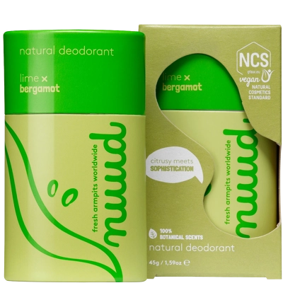 Nuud Lime & Bergamot Stick 45 gr. - Lime & Misty Green