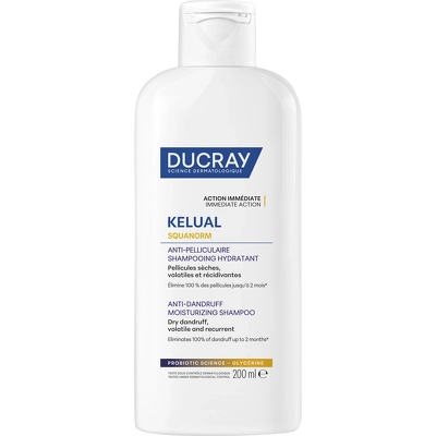 DUCRAY Kelual Squanorm Anti-dandruff Moisturizing Shampoo 200 ml