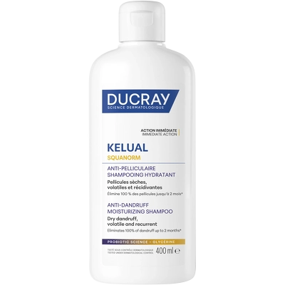 DUCRAY Kelual Squanorm Anti-dandruff Moisturizing Shampoo 400 ml