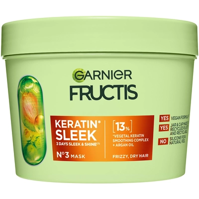 Garnier Fructis Keratin Sleek Mask 370 ml