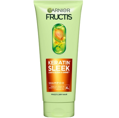 Garnier Fructis Keratin Sleek Shampoo 200 ml
