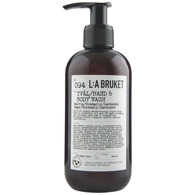L:a Bruket 094 Hand & Body Wash Refill 240 ml - Sage/Rosemary/Lavender